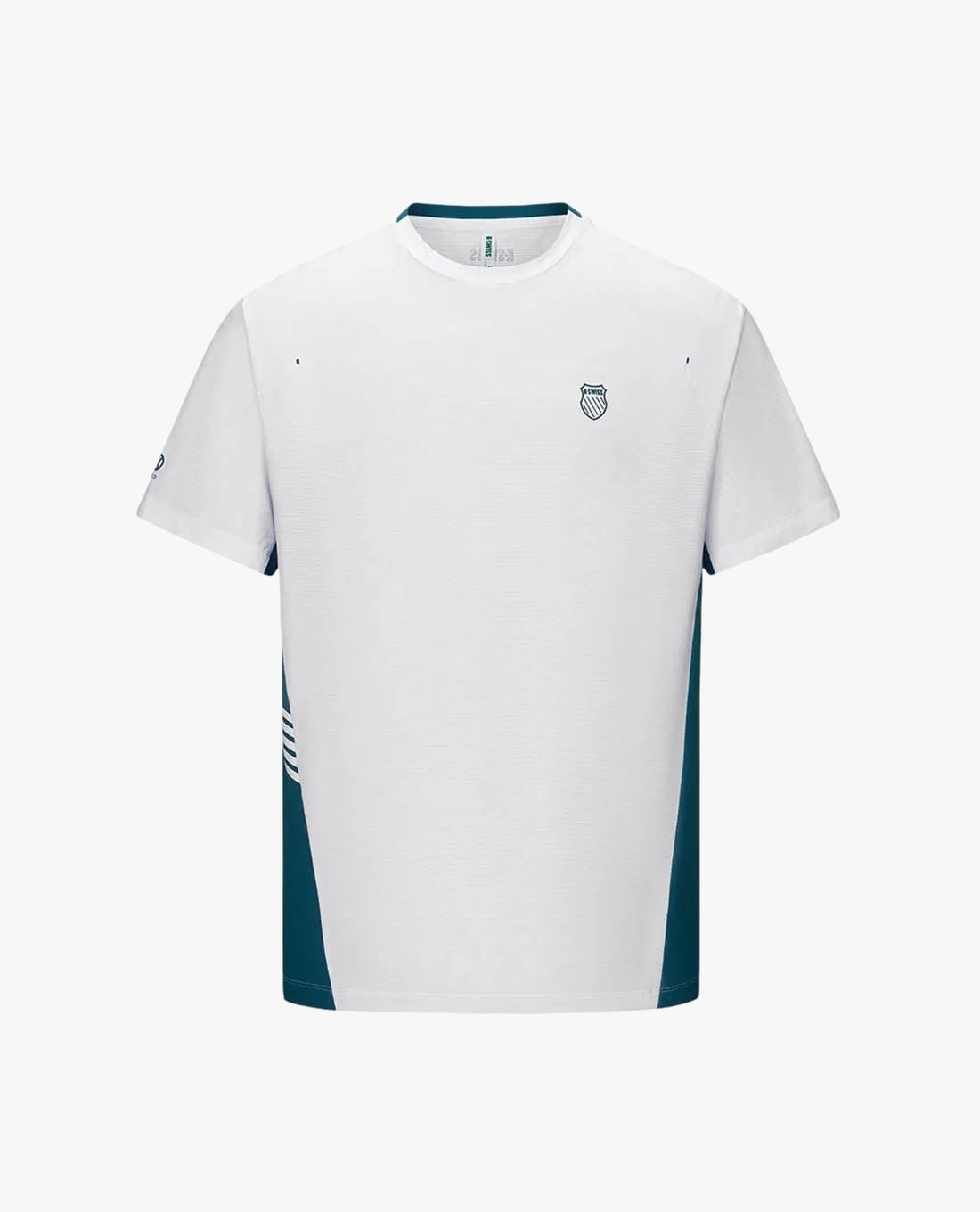 K-SWISS - Áo thun thể thao nam cổ tròn tay ngắn