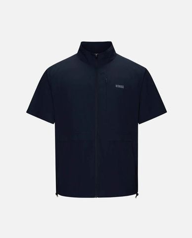  K-SWISS - Áo khoác thể thao nam cổ trụ tay ngắn 