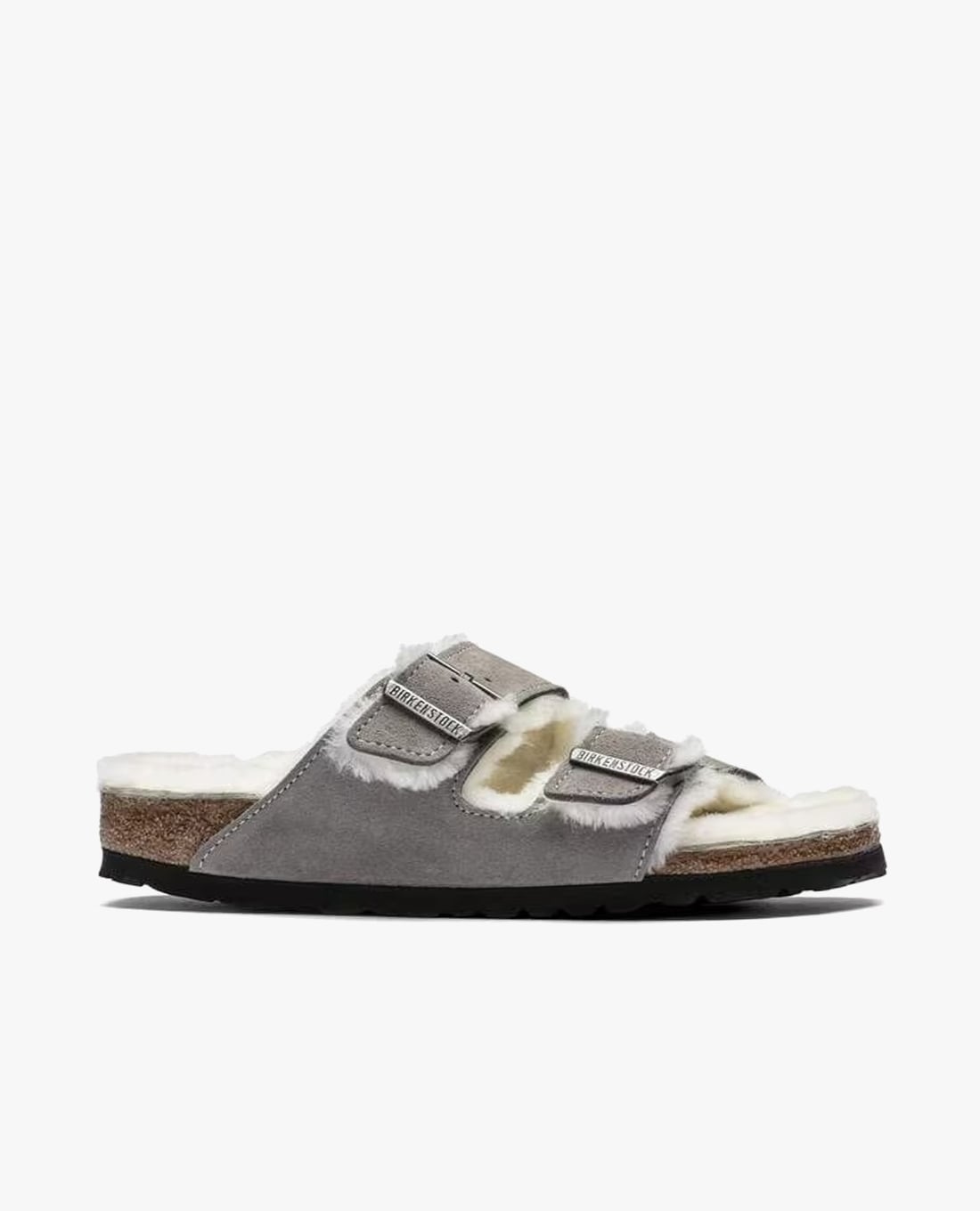 BIRKENSTOCK - Dép nữ quai ngang Arizona Shearling
