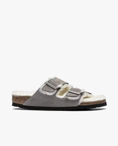  BIRKENSTOCK - Dép nữ quai ngang Arizona Shearling 