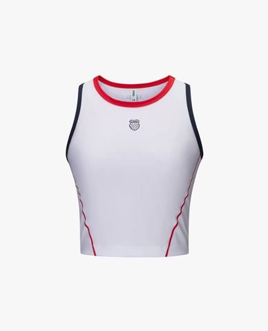  K-SWISS - Áo ba lỗ thể thao nữ phom ôm 
