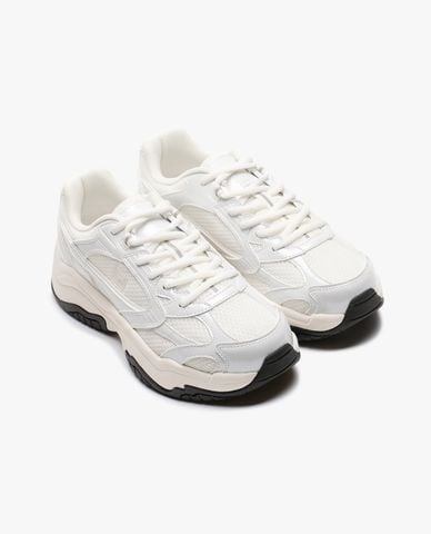  FILA - Giày sneakers unisex cổ thấp Wavy Rumble V2 