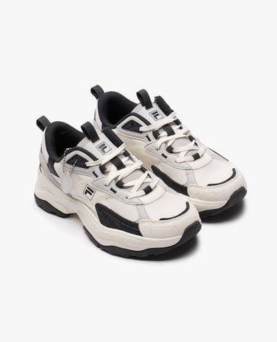  FILA - Giày sneakers unisex cổ thấp Wavy Block Tennis 