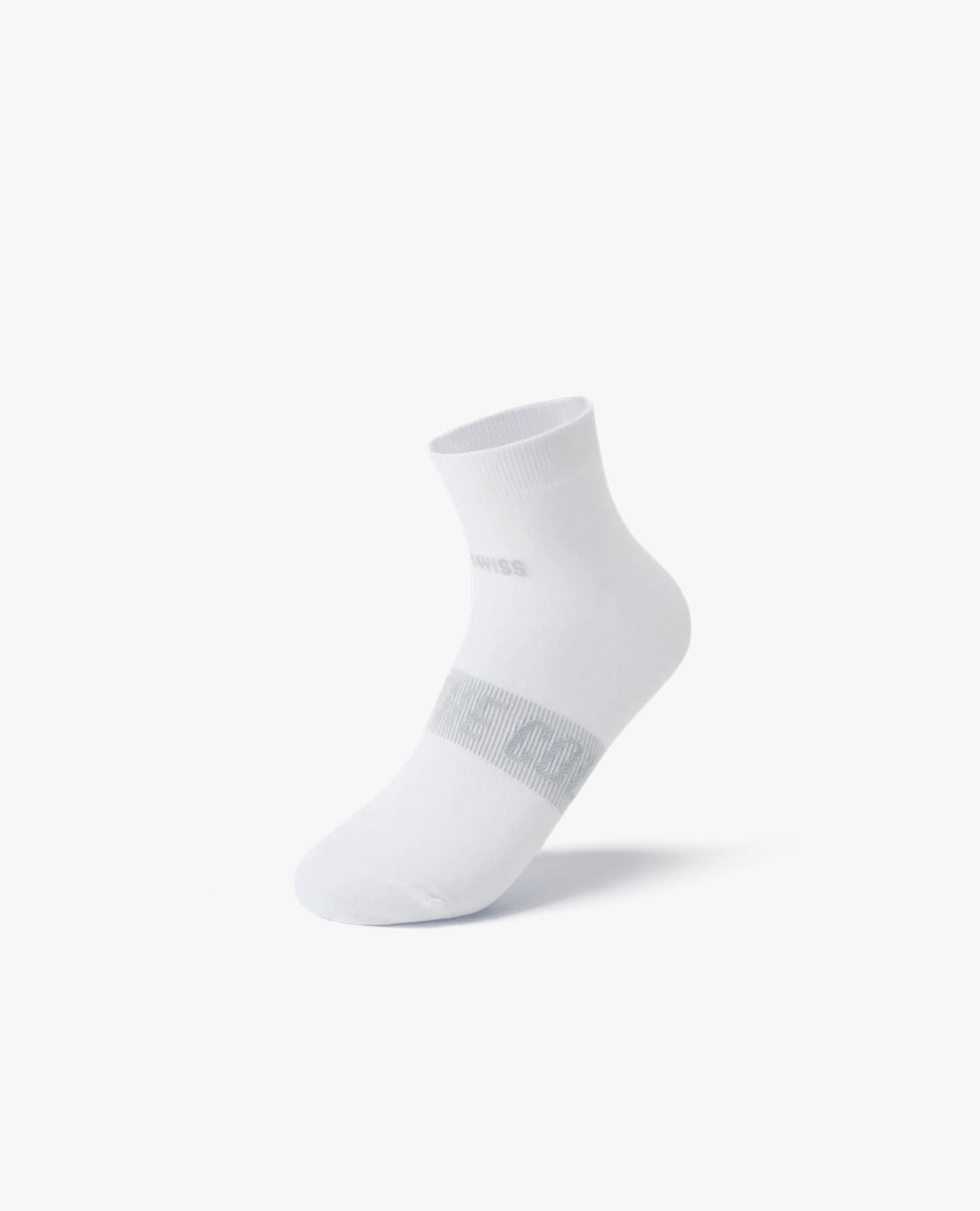 K-SWISS - Vớ nữ cổ cao dệt logo