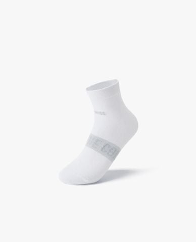  K-SWISS - Vớ nữ cổ cao dệt logo 