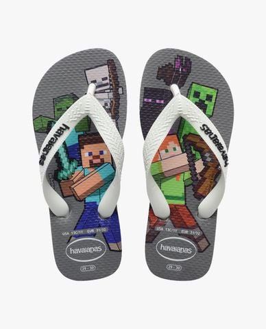  HAVAIANAS - Dép kẹp trẻ em Kids Minecraft 