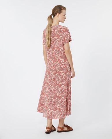  WEEKEND MAX MARA - Đầm midi cổ tròn tay ngắn Wkdcrespo 