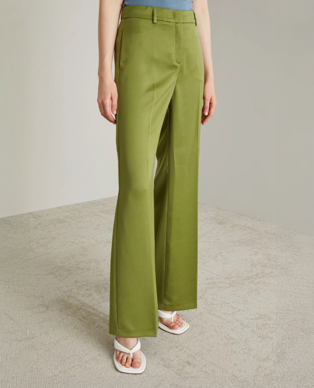 MAX&Co. - Quần ống đứng lưng cao hoạ tiết Stefy