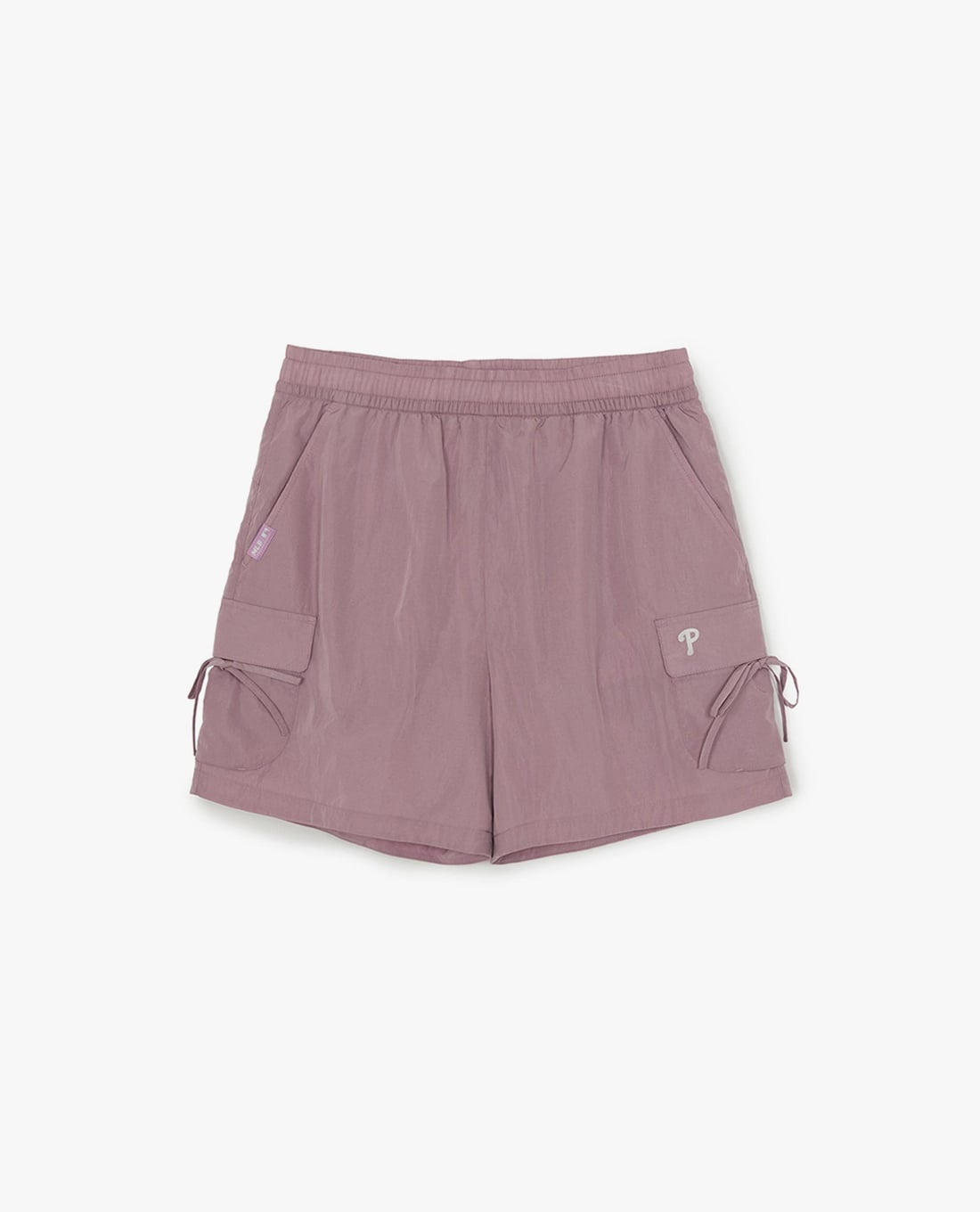 MLB - Quần short nữ ống rộng túi hộp Gorpcore