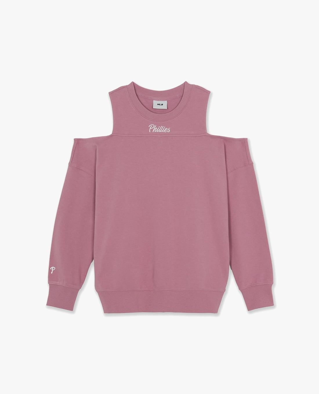MLB - Áo sweatshirt nữ tay dài cut out Basic Sporty