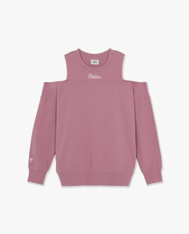  MLB - Áo sweatshirt nữ tay dài cut out Basic Sporty 