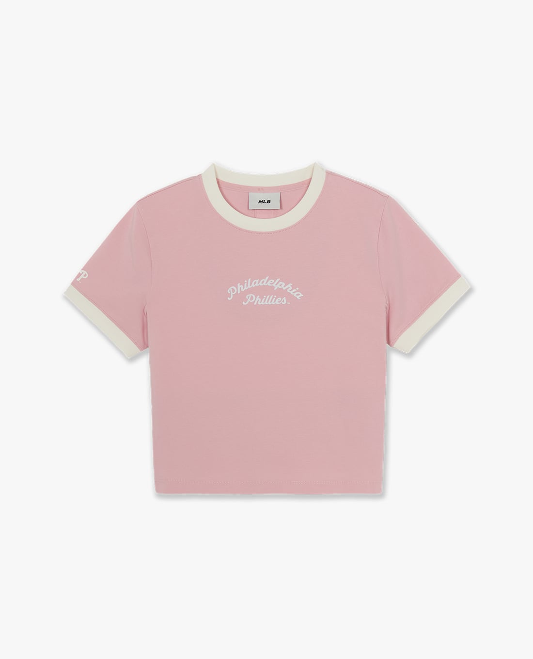 MLB - Áo croptop nữ tay ngắn Sportive Lettering