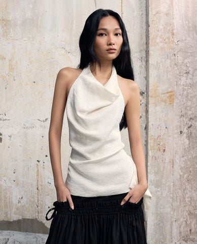  THOME - Áo kiểu nữ cổ yếm chú Phước 