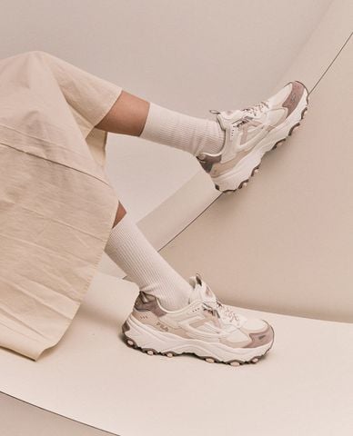  FILA - Giày sneakers unisex cổ thấp Oakmont Evo 