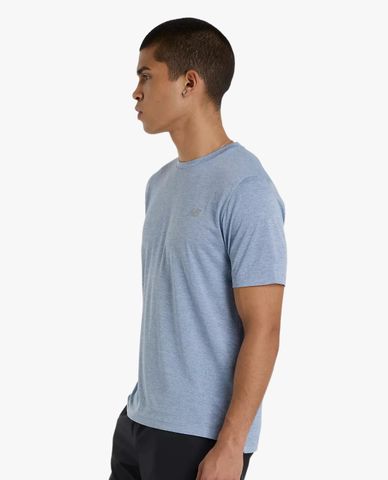  NEW BALANCE - Áo thun thể thao nam cổ tròn tay ngắn Athletics 