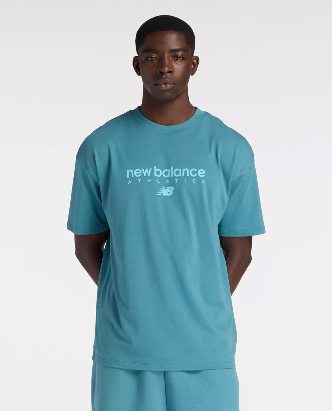 NEW BALANCE - Áo thun thể thao nam tay ngắn Linear