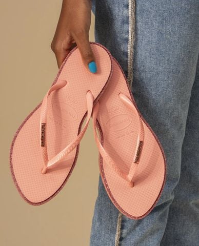  HAVAIANAS - Dép kẹp nữ Slim Point Glitter 