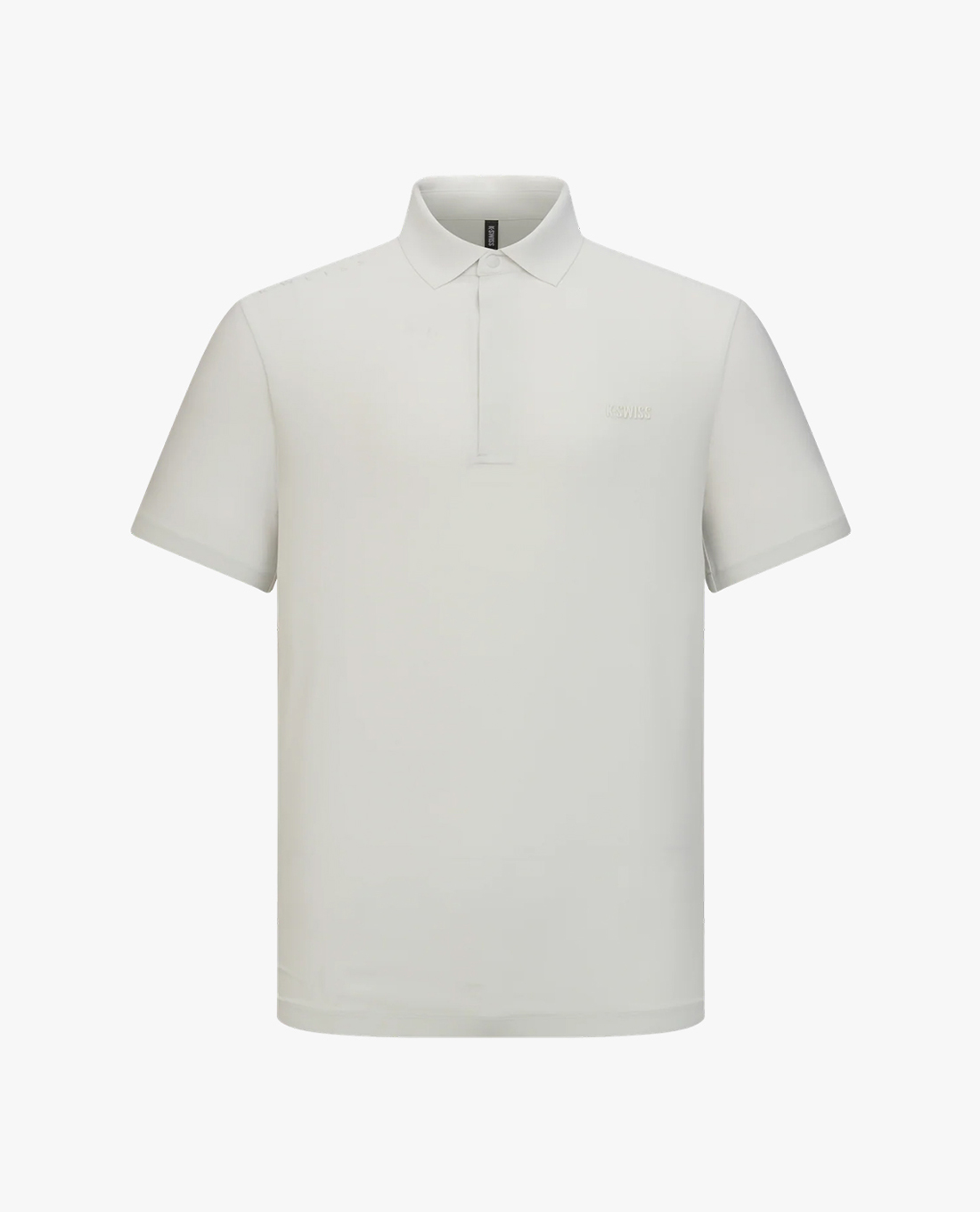 K-SWISS - Áo polo nam cổ bẻ tay ngắn phối logo