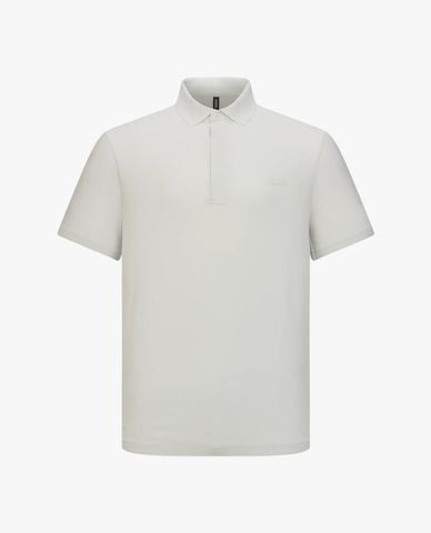  K-SWISS - Áo polo nam cổ bẻ tay ngắn phối logo 