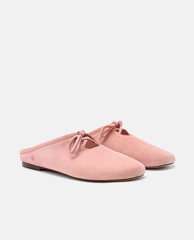  PEDRO - Giày mules nữ đế thấp mũi tròn Elise 