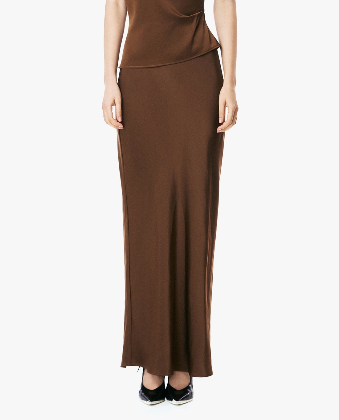 GIGI - Chân váy phom suông maxi thanh lịch