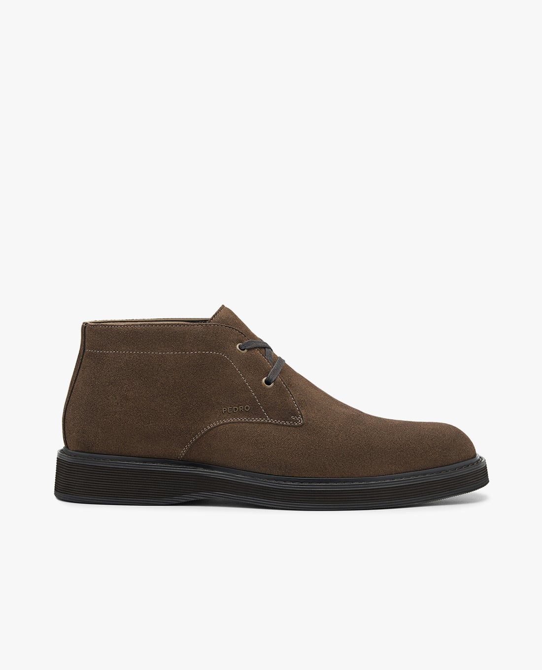PEDRO - Giày boots nam cổ thấp Suede Chukka