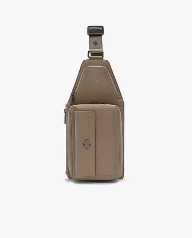  PEDRO - Túi đeo chéo nam phom chữ nhật Tumbled Leather 