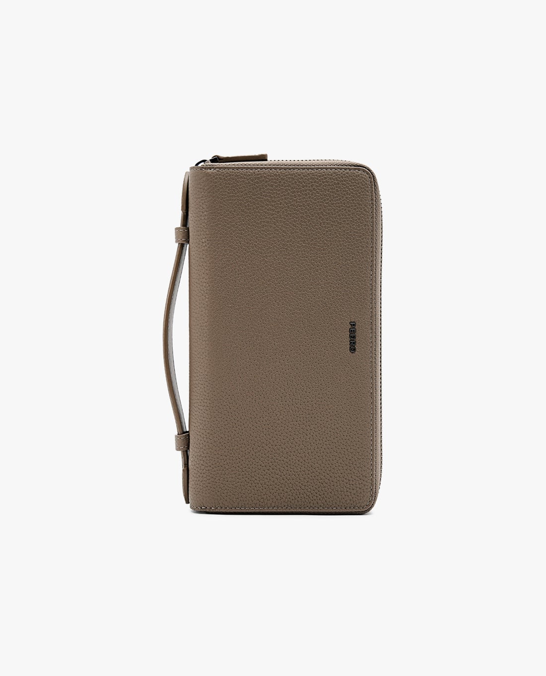 PEDRO - Ví nam dáng dài Embossed Leather Travel