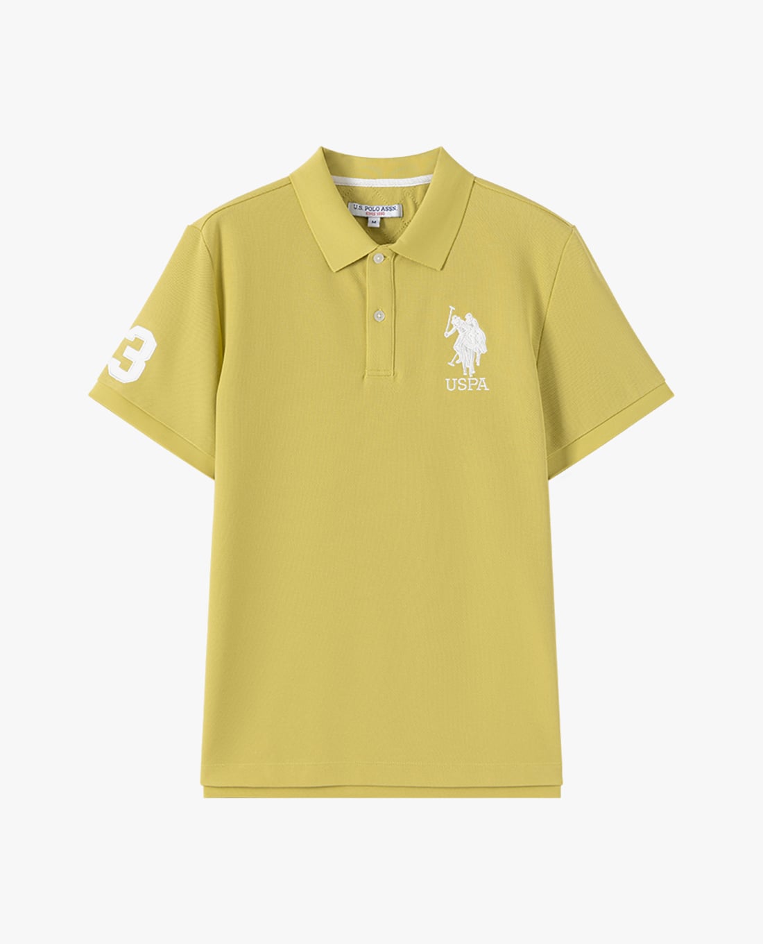USPA - Áo polo nam cổ bẻ tay ngắn thêu logo