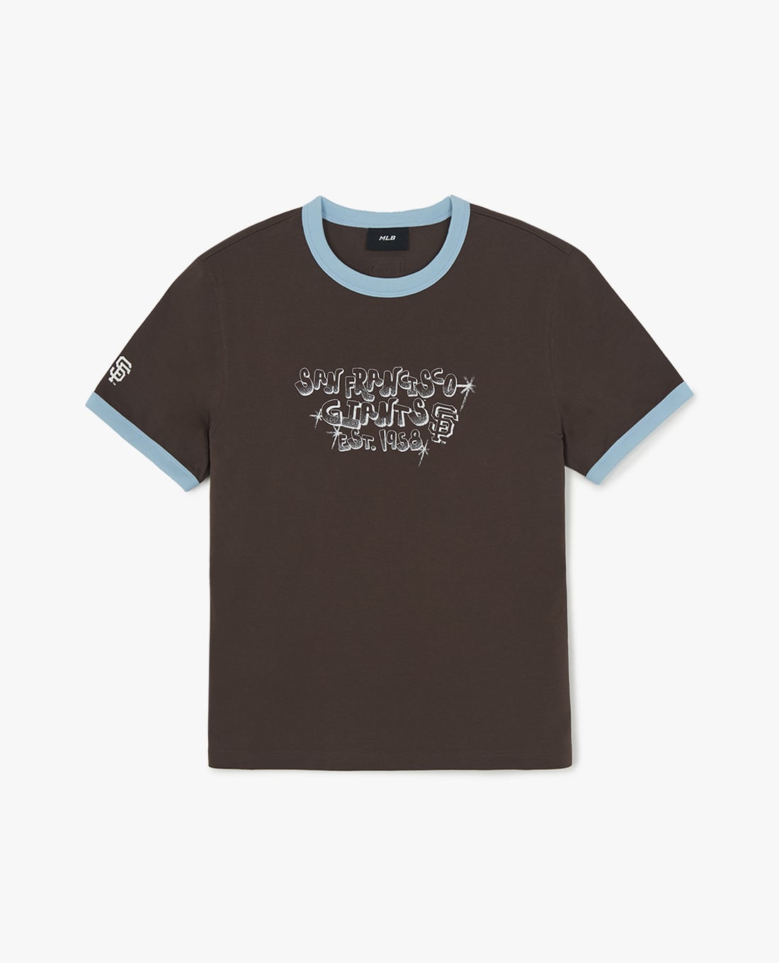 MLB - Áo thun unisex cổ tròn tay ngắn Letter Graphic