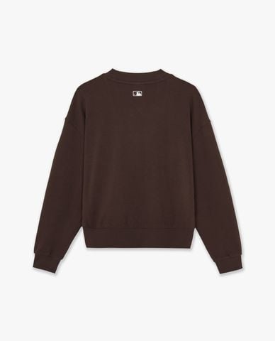  MLB - Áo sweatshirt nữ cổ V tay dài Basic 