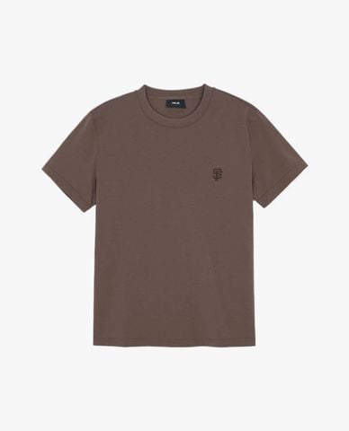  MLB - Áo thun unisex cổ tròn tay ngắn Basic 