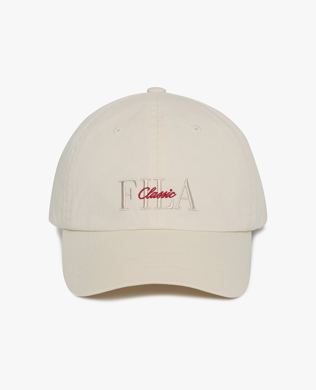 FILA - Nón bóng chày unisex thêu logo