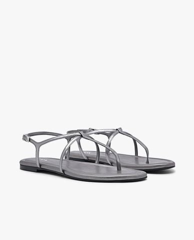  PEDRO - Giày sandals nữ đế bệt quai mảnh 