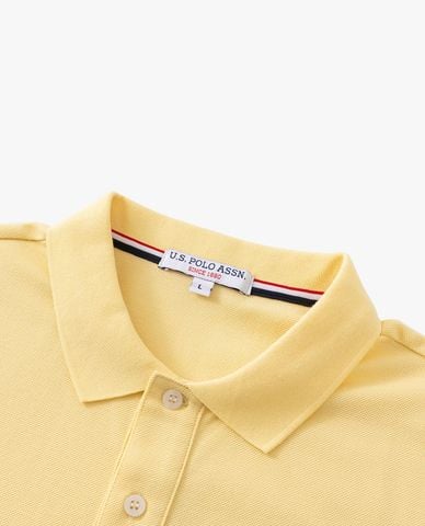 USPA - Áo polo nam cổ bẻ tay ngắn thêu logo 