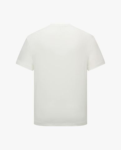  K-SWISS - Áo thun nam cổ tròn tay ngắn phối sọc 