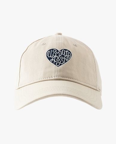  USPA - Nón bóng chày unisex thêu họa tiết 