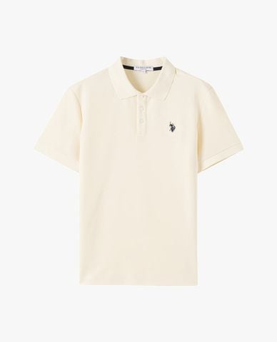  USPA - Áo polo nam cổ bẻ tay ngắn thêu logo 