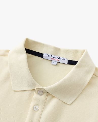  USPA - Áo polo nam cổ bẻ tay ngắn thêu logo 
