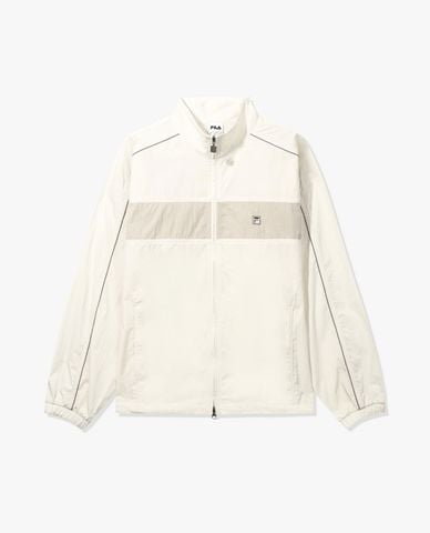  FILA - Áo khoác thể thao unisex cổ trụ Colorblock 