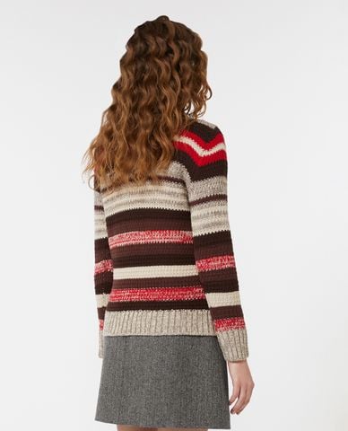  WEEKEND MAX MARA - Áo dệt kim nữ cổ tròn tay dài Ilde 