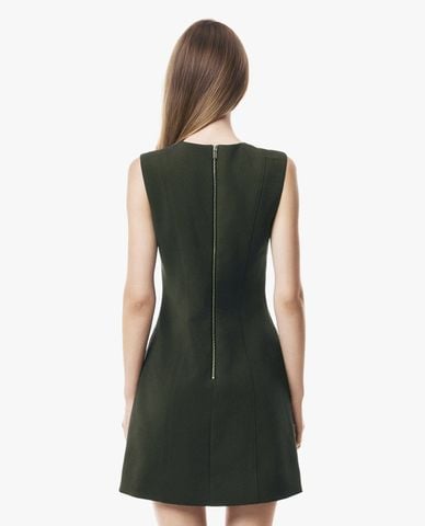  GIGI - Đầm sát nách mini cổ xẻ chữ V 