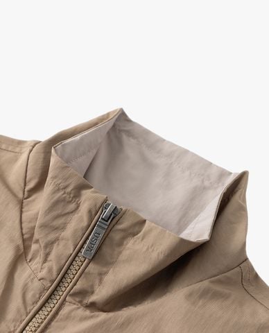  USPA - Áo khoác gió nam cổ trụ tay dài khóa kéo 