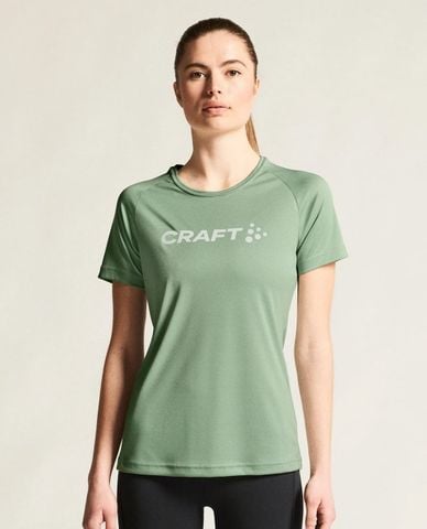  CRAFT - Áo thun thể thao nữ tay ngắn Core Essence Logo 