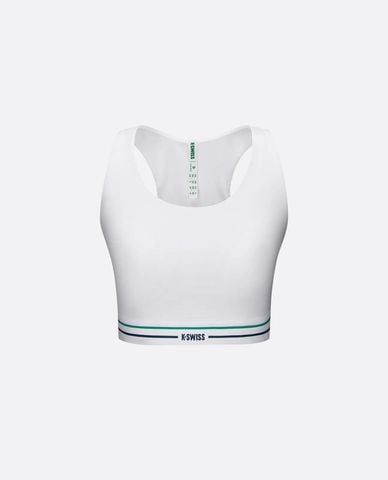  K-SWISS - Áo bra thể thao nữ viền sọc Cool Feeling 