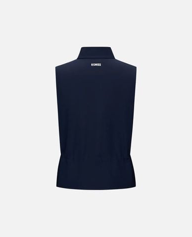  K-SWISS - Áo khoác thể thao nữ cổ trụ rút eo 