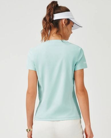  K-SWISS - Áo thun thể thao nữ cổ tròn tay ngắn 