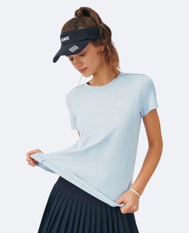  K-SWISS - Áo thun thể thao nữ cổ tròn tay ngắn 