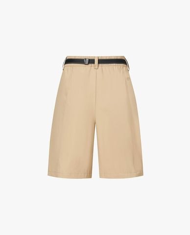  PALLADIUM - Quần short nữ ngang gối kèm đai thắt 