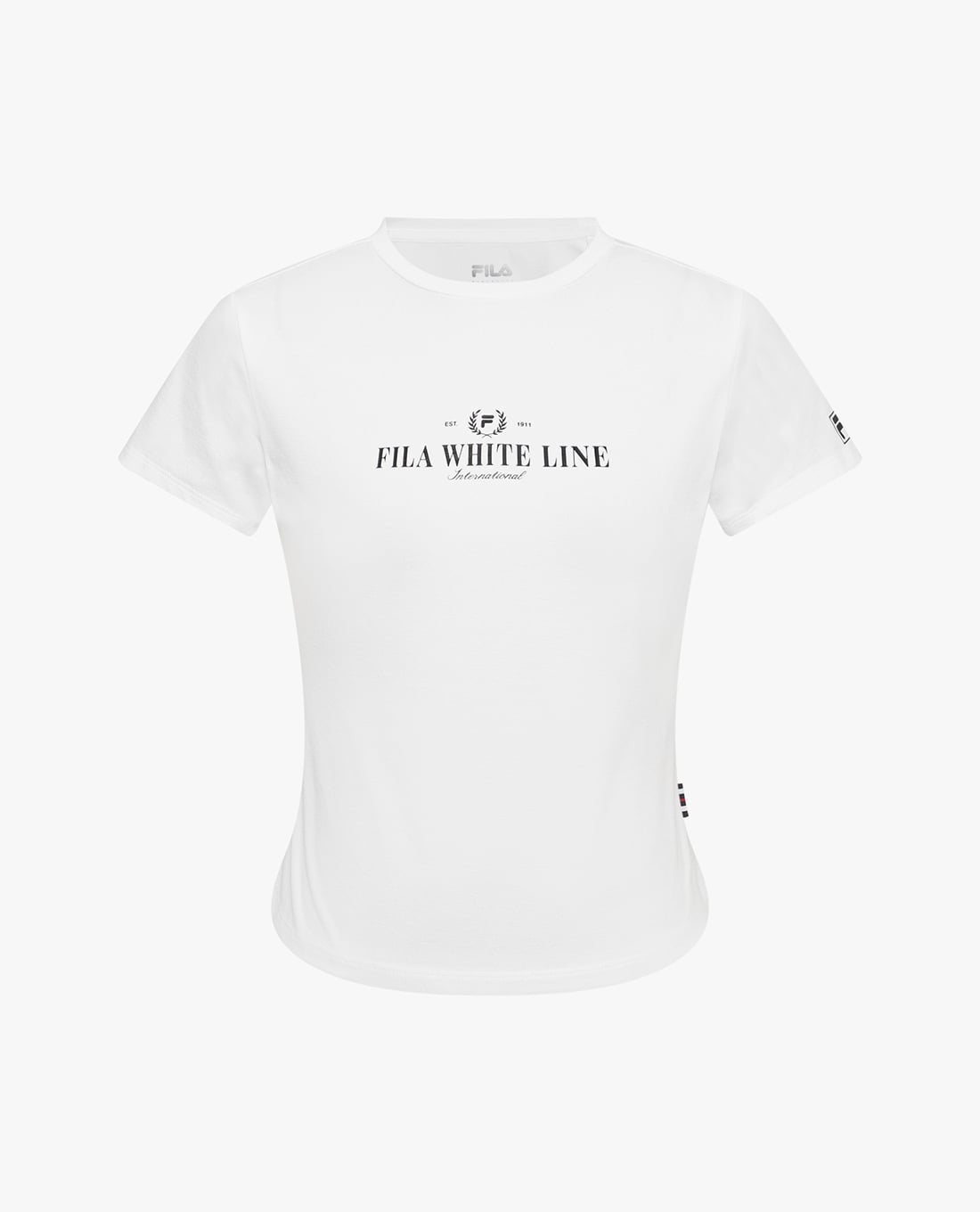 FILA - Áo thun nữ cổ tròn tay ngắn Sorona Tennis Graphic